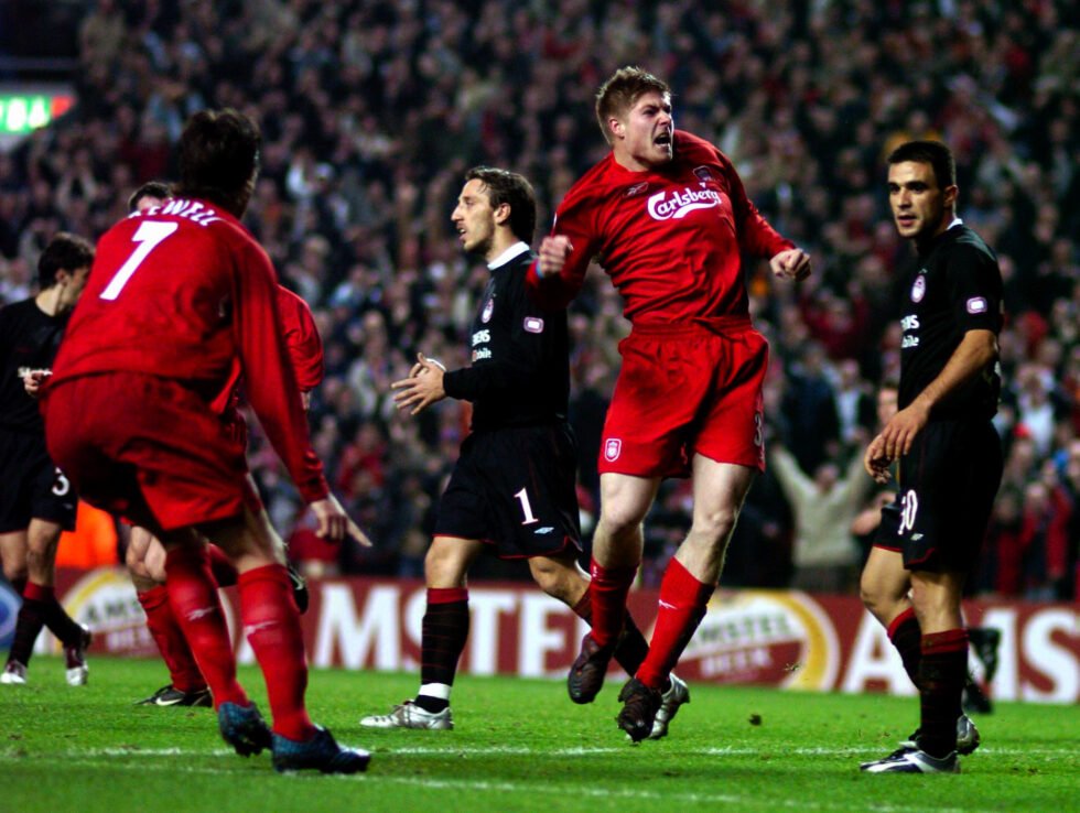 Liverpool Champions League Top Scorer In History -Steven Gerrard