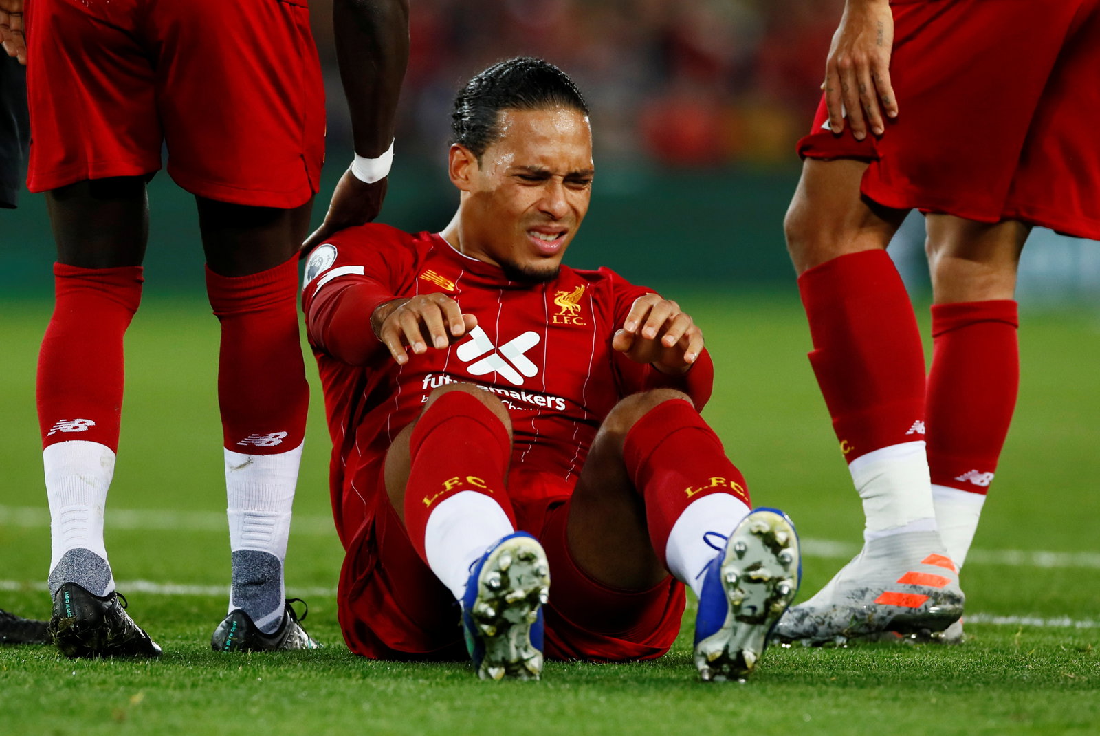 Liverpool s Virgil Van Dijk Injury Against Tottenham Not Serious Liverpool s Virgil Van Dijk Injury Against Tottenham Not Serious