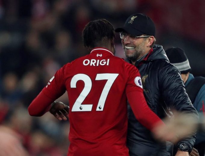 Jurgen Klopp heaps praise on Divock Origi after sensational performance
