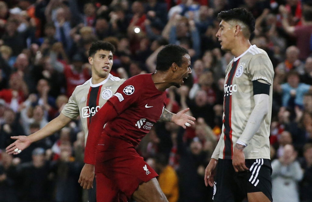 Liverpool vs Ajax Head To Head Results & Records (H2H)