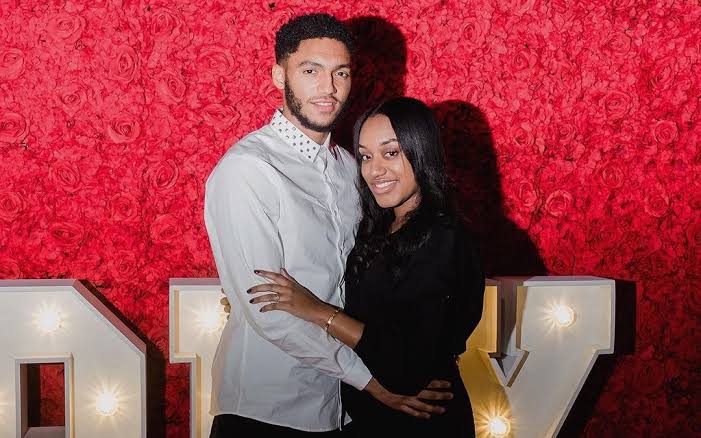 Joe Gomez and his wife