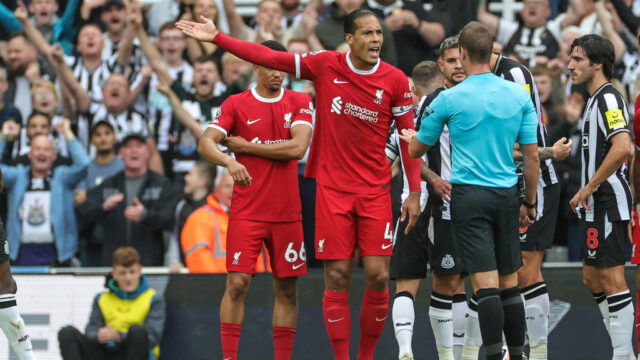 Virgil Van Dijk handed further suspension after the red card against Newcastle