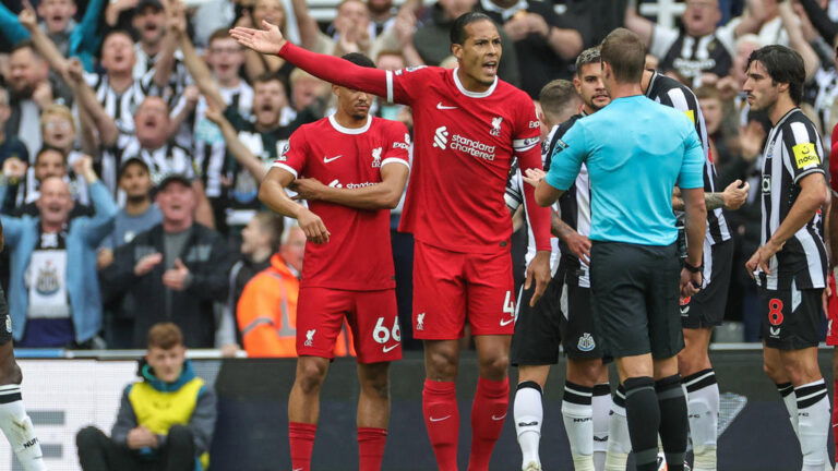 Virgil Van Dijk Handed Further Suspension After The Red Card Against Newcastle 4319