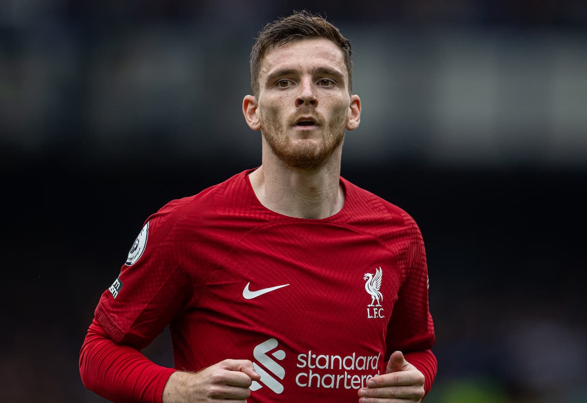 Andy Robertson Return To Liverpool Following Shoulder Injury While On ...