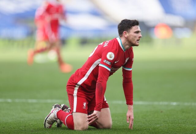 Liverpool told to sign a replacement for Andy Robertson