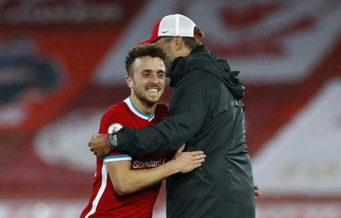Diogo Jota explain how club reacted to Klopp departure