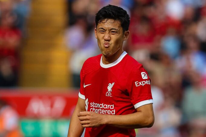 Liverpool set to have midfielder Wataru Endo available against Burnley at Anfield